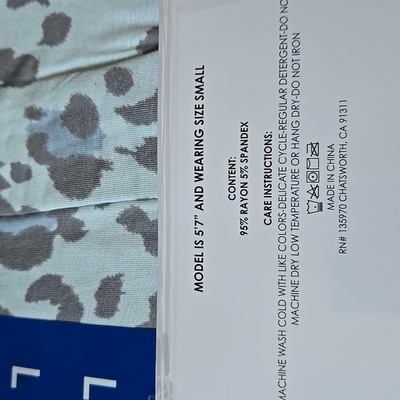 Honeydew Intimates Soft Jersey Pajama Set in Light Blue and Gray - Picture 5 of 5